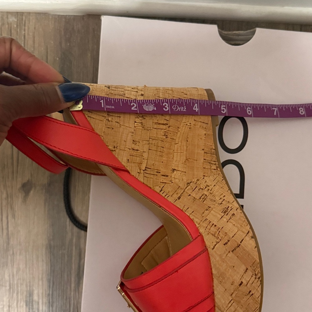 NIB: Aldo Coral Wedge Sandals - Picture 8 of 8